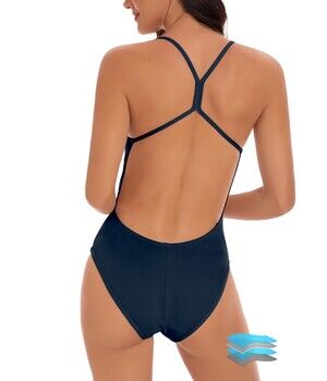 Beautikini Period Swimwear XS One Piece Leakproof Menstrual Teen Girls Navy